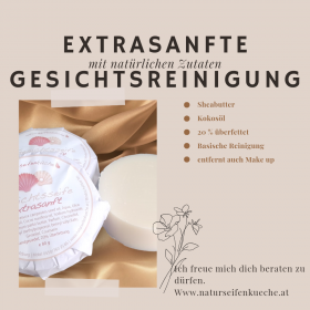 Extrasanfte Gesichtsreinigung